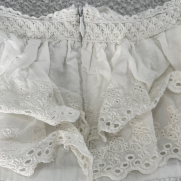 ASOS White Lace Ruffle Romper - Picture 5 of 5